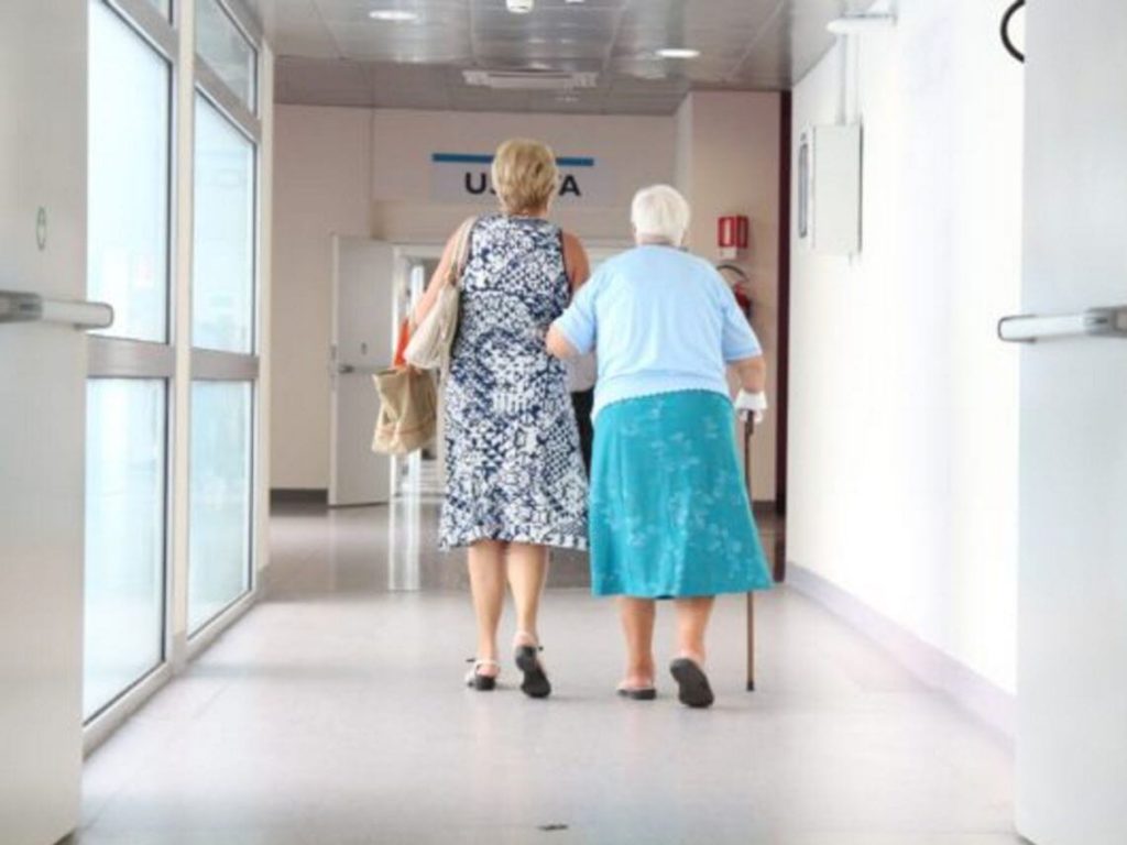 elderly help walking with balance disorder Rehospitalization